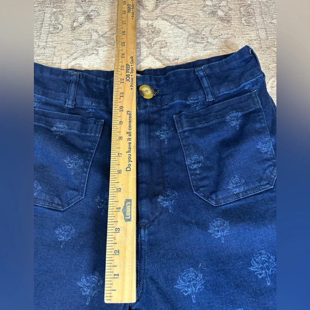 Anthropologie Maeve The Collette Cropped Wide Leg Jeans - Picture 7 of 8